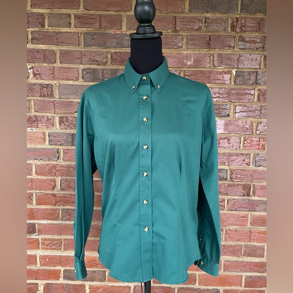 Green Lee button down